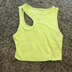 Shein Cut Out Cropped Tank